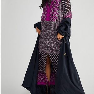 Anna Sui Floral Lattice Dress